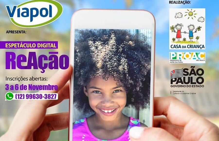 Inscrições abertas – Espetáculo ReAção